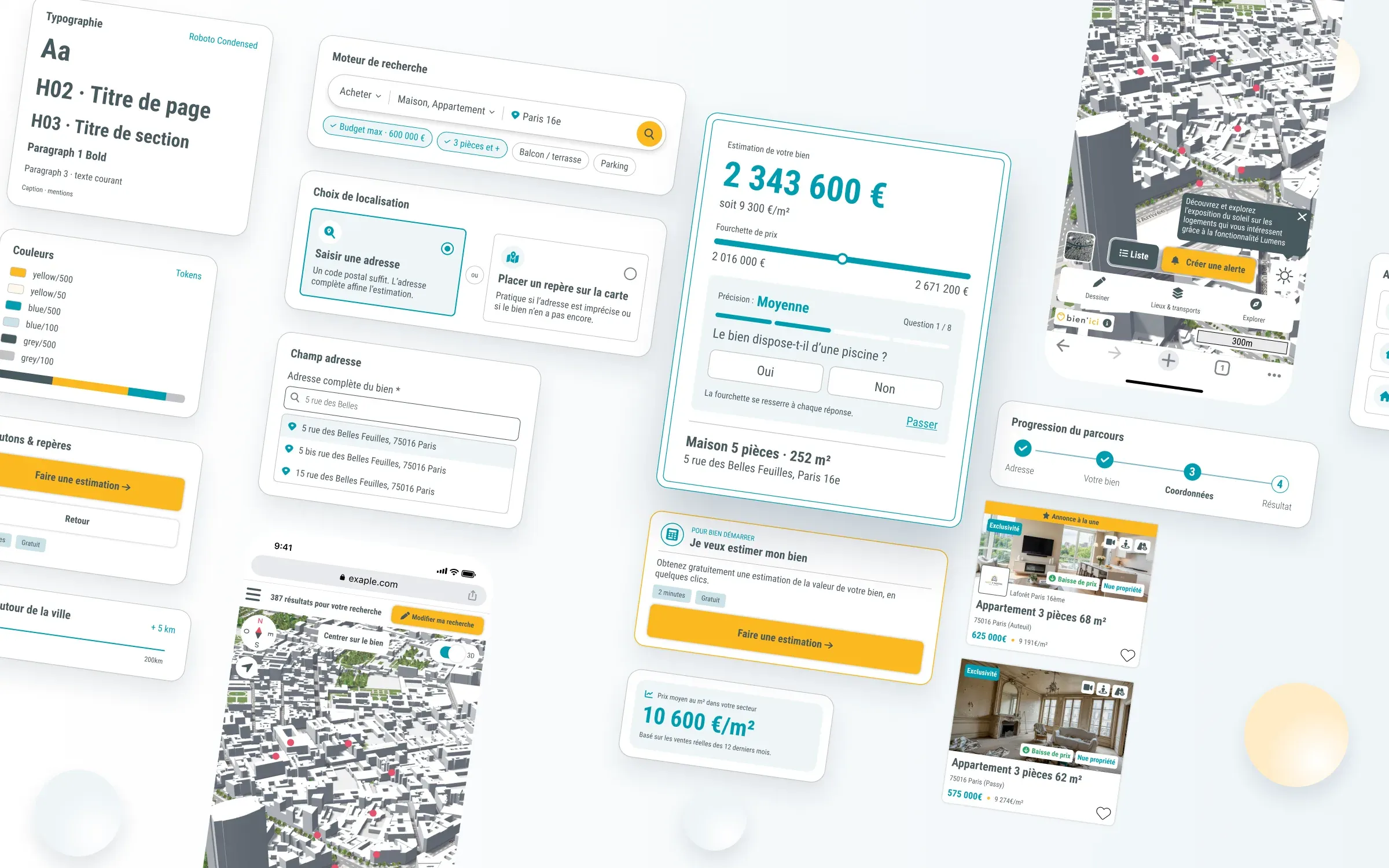 Bien’ici, Design system from scratch