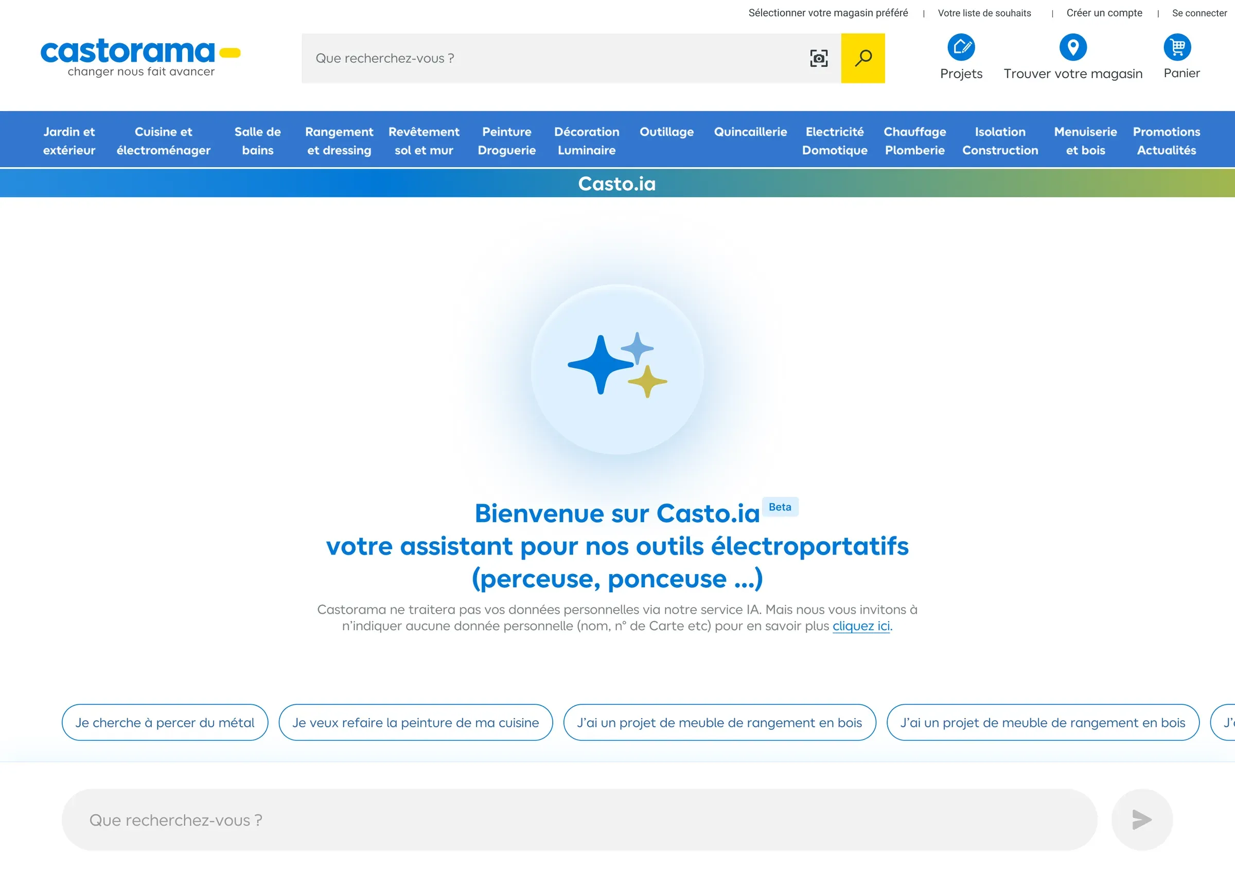 Castorama, Hello Casto AI assistant