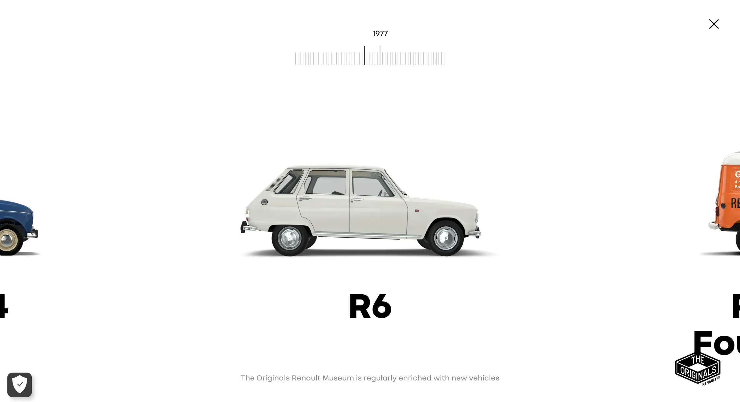 Renault, Timeline navigation