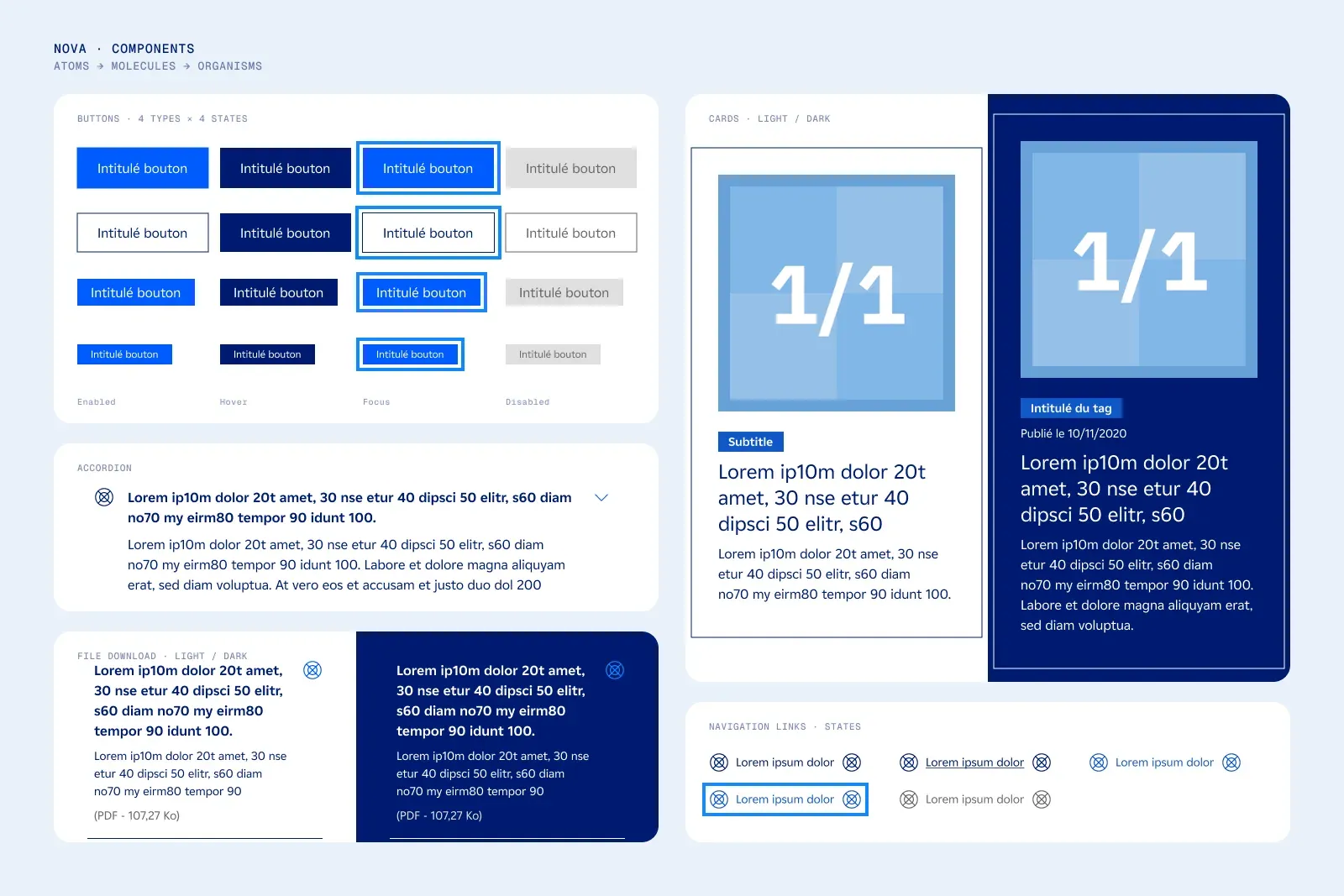 EDF, Design system