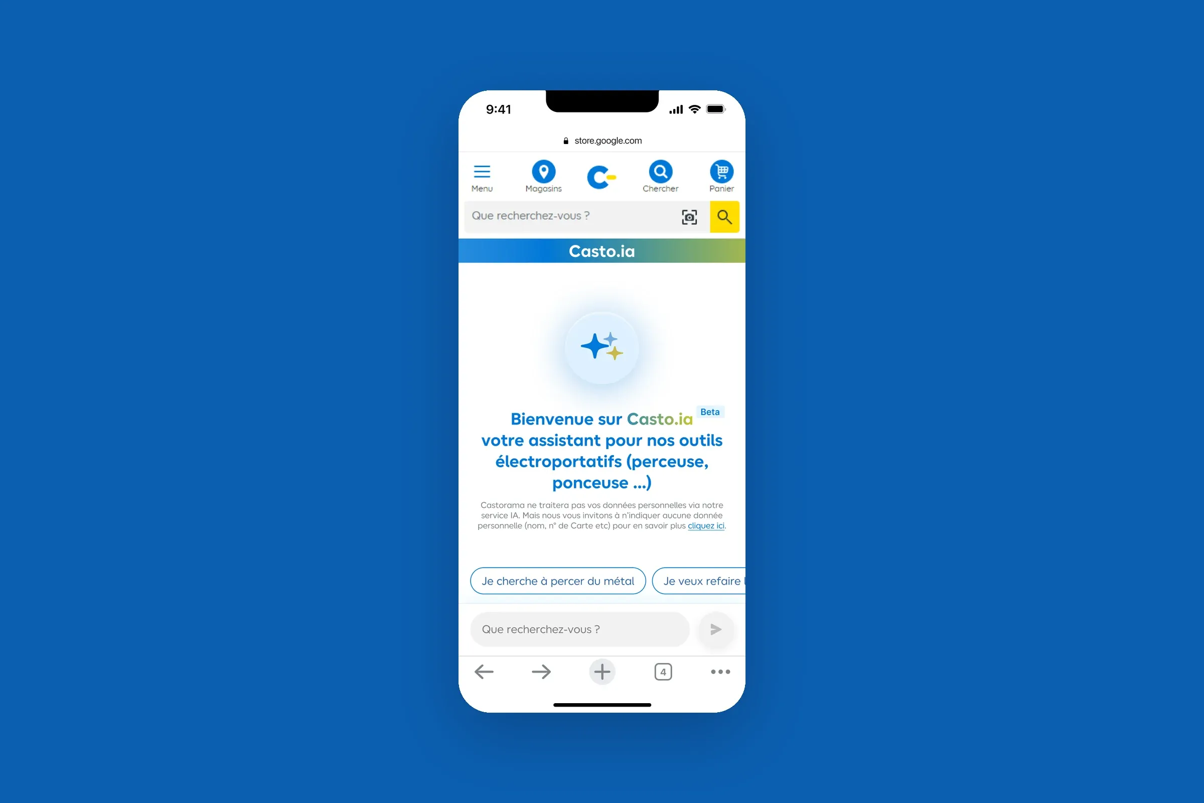 Castorama, MVP user testing